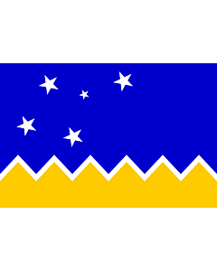Flag: Magallanes and Chilean Antarctica Region, Chile