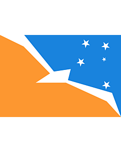 Flag: Tierra del Fuego Province