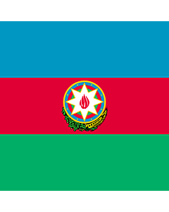 Flag: Standard of the President of Azerbaijan