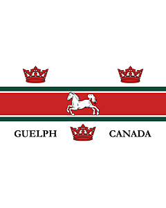 Flag: City of Guelph, Ontario, Canada