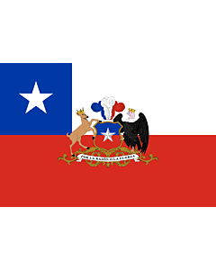 Flag: Presidential flag of the Republic of Chile