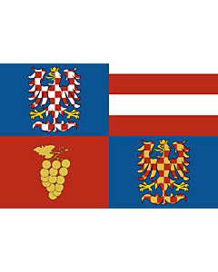 Flag: South Moravian Region
