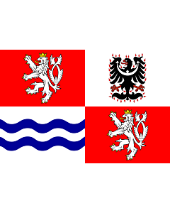 Flag: Central Bohemian Region