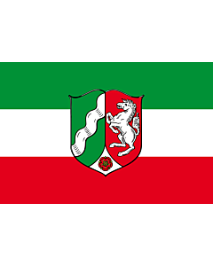 Flag: North Rhine-Westphalia