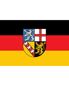 Flag: Saarland