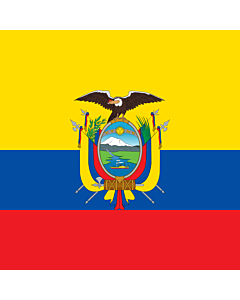 Flag: National Standard of Ecuador