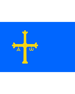 Flag: Principality of Asturias