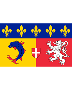 Flag: Rhône-Alpes