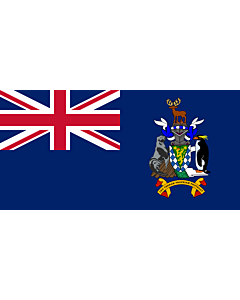Flag: South Georgia and the South Sandwich Islands