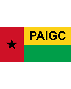 Flag: African Party for the Independence of Guinea and Cape Verde