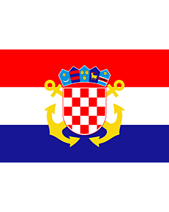 Flag: Naval Ensign of Croatia