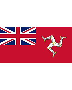 Flag: Civil ensign of the Isle of Man