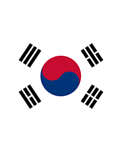 Flag: Korea (Republic) (South Korea)