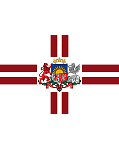 Flag: President of Latvia | That is used by the President of Latvia