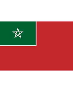 Flag: Merchant flag of Spanish Protectorate of Morocco  NOT the nacional