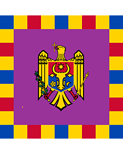 Flag: Standard of the President of Moldova
