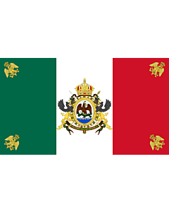 Flag: Mexico  1864-1867