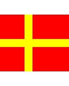 Flag: Skåne, Sweden