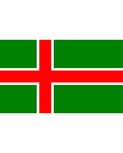 Flag: Unofficial flag of Småland in Sweden