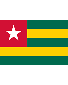 Flag: Togo