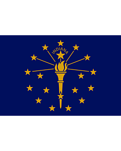 Flag: Indiana