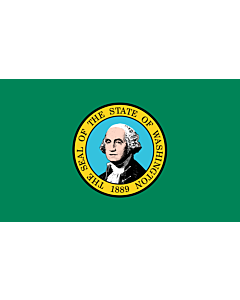 Flag: Washington