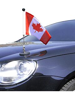  Magnetic Car Flag Pole Diplomat-1 Canada