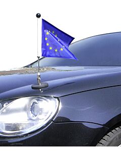  Magnetic Car Flag Pole Diplomat-1 Europe (EU)