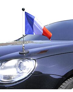  Magnetic Car Flag Pole Diplomat-1 France