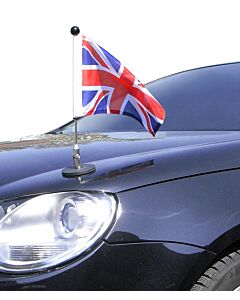 Magnetic Car Flag Pole Diplomat-1 Great Britain