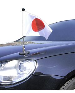  Magnetic Car Flag Pole Diplomat-1.30 Japan