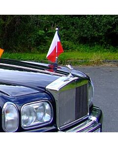  Car Flag Pole Diplomat-Z-Chrome-PRO Poland