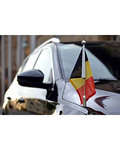  Car Flag Pole Diplomat-Z-Chrome-PRO Belgium