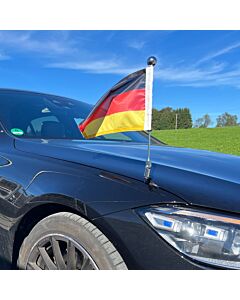 Car Flag Pole Diplomat-Z-Chrome-PRO-MB-S-W223  for Mercedes-Benz S (W223) (2020-)